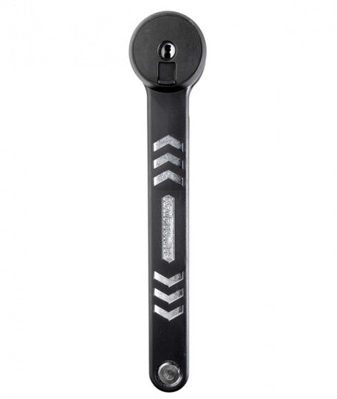 vouwslot met houder Kryptolok 100 cm staal zilver