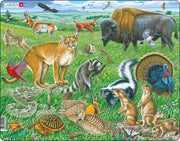 legpuzzel Maxi Amerikaanse Prairie junior 53 stukjes