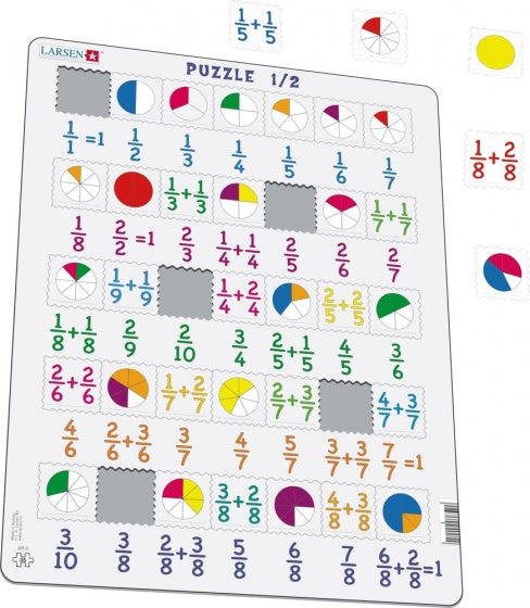 legpuzzel Maxi Leren delen 35 stukjes