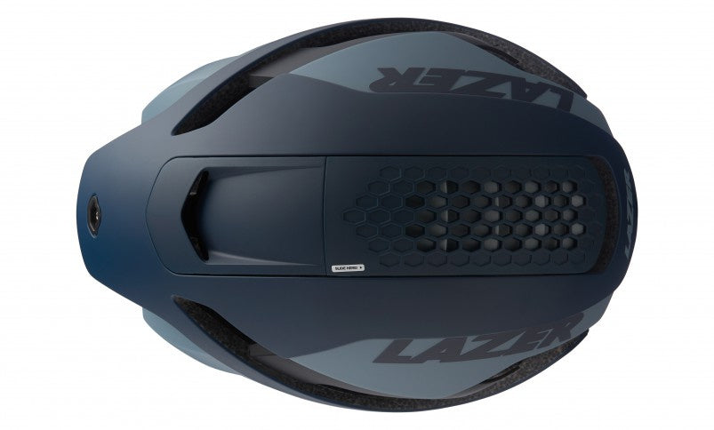 fietshelm Bullet 2.0 schuim/mesh blauw/grijs maat M