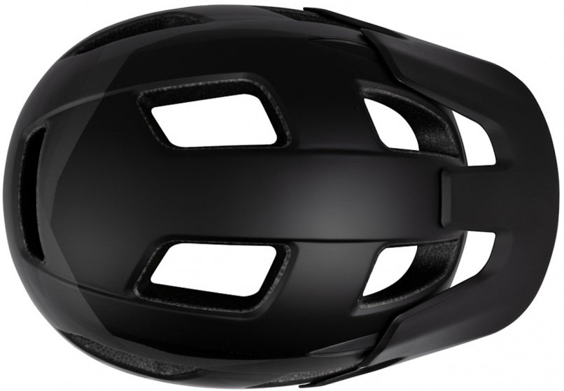fietshelm Chiru unisex zwart/grijs maat 58-61 cm