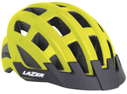 fietshelm Compact Deluxe unisex geel maat 54-61 cm