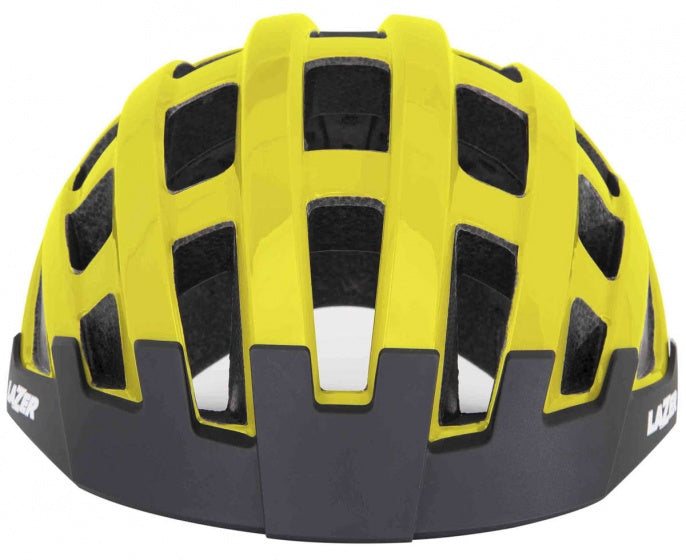 fietshelm Compact Deluxe unisex geel maat 54-61 cm