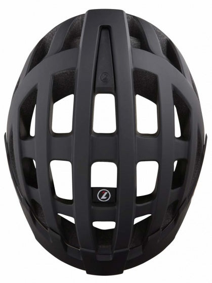 fietshelm Compact Deluxe unisex zwart maat 54-61 cm