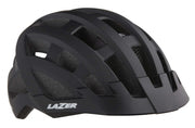 fietshelm Compact DLX Mips led zwart maat 54-61 cm