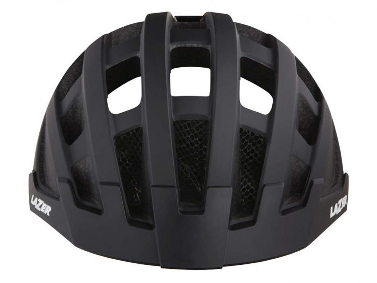 fietshelm Compact DLX Mips led zwart maat 54-61 cm