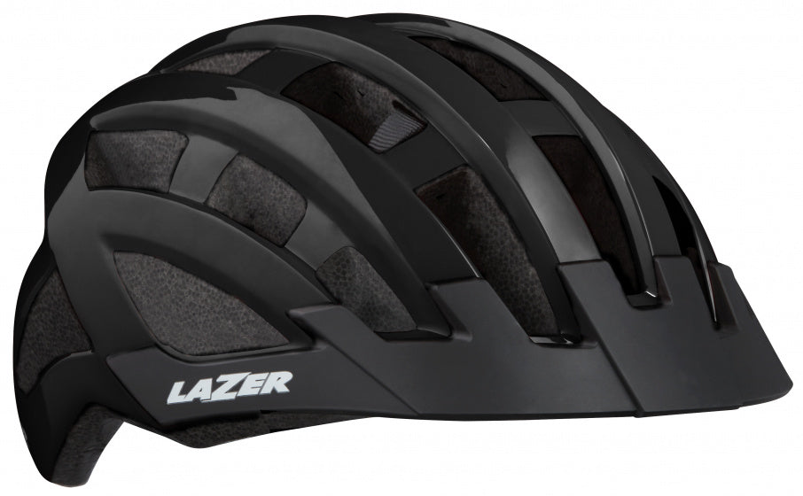 fietshelm Compact unisex zwart maat one-size
