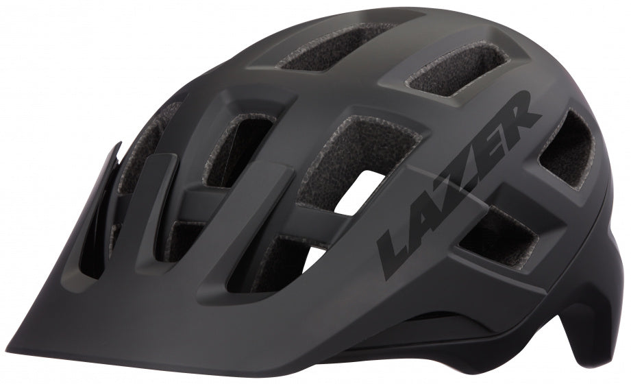 fietshelm Coyote unisex zwart maat 58-61 cm