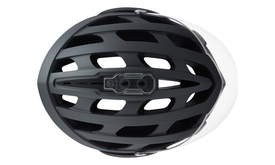 fietshelm e-bike Anverz schuim/mesh titanium maat S