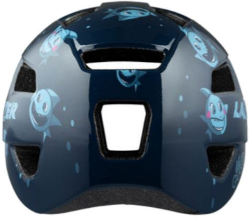 fietshelm Lil' Gekko Sharky junior 46-50 cm donkerblauw