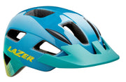 kinderhelm Gekko junior blauw/geel maat 50-56 cm