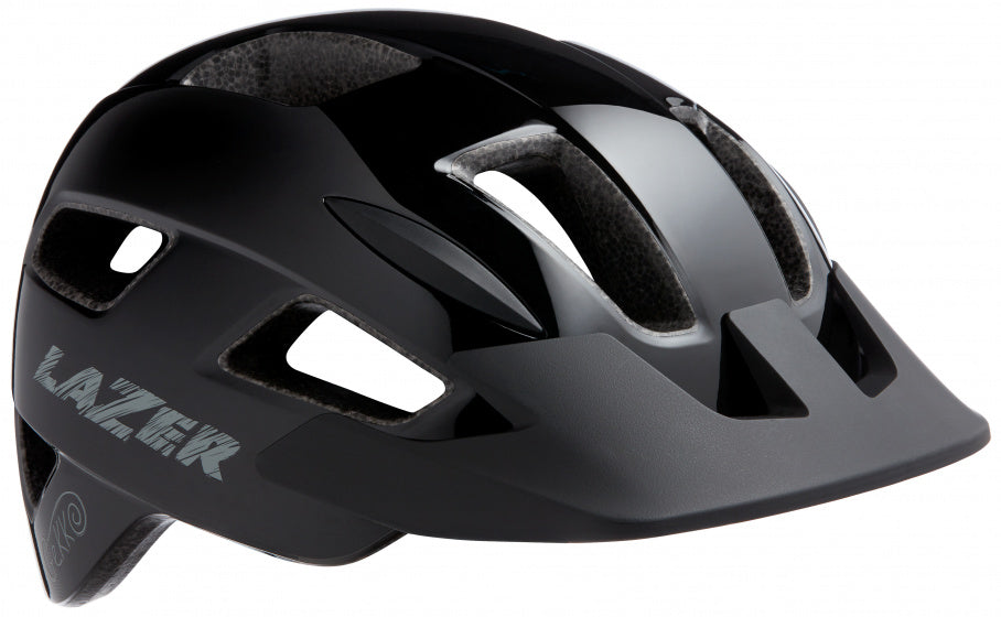 kinderhelm Gekko junior zwart maat 50-56 cm