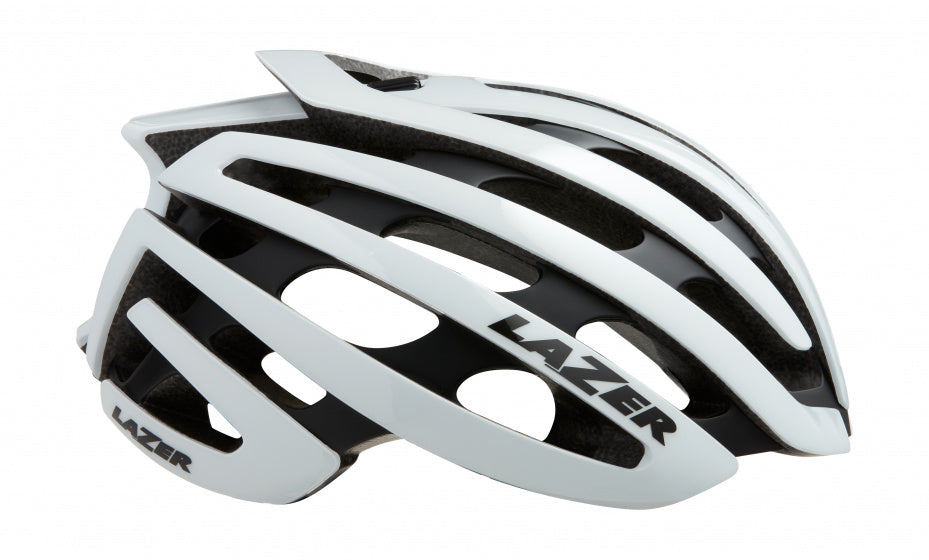 racefiets helm Z1 EPS-schuim wit 4-delig maat 55-59 cm