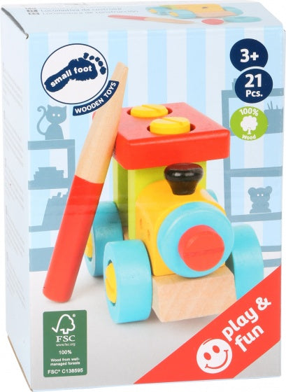 trein multicolor 12 cm