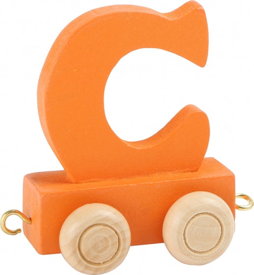 treinletter C oranje 6