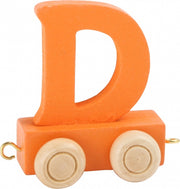 treinletter D oranje 6