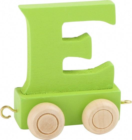 treinletter E groen 6