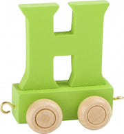 treinletter H groen 6