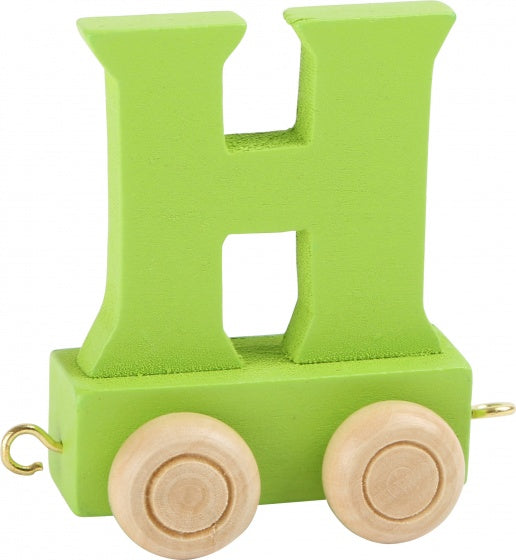 treinletter H groen 6