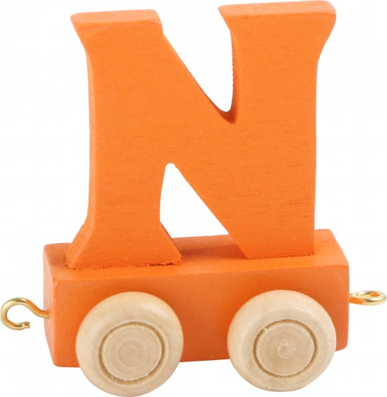 treinletter N oranje 6