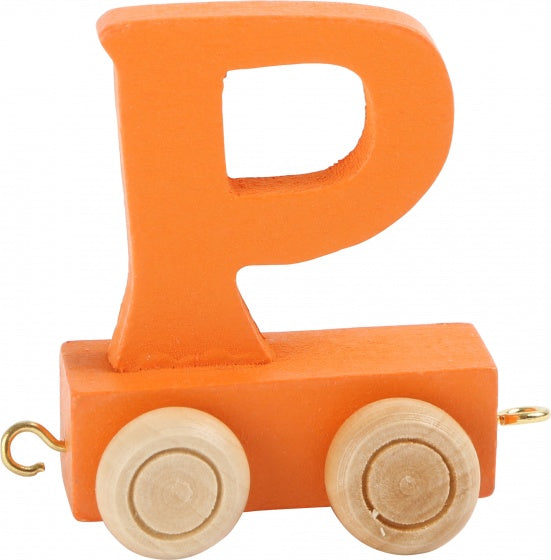 treinletter P oranje 6