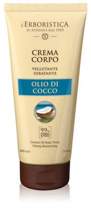 bodycrème Coconut 200 ml kokosolie vegan wit
