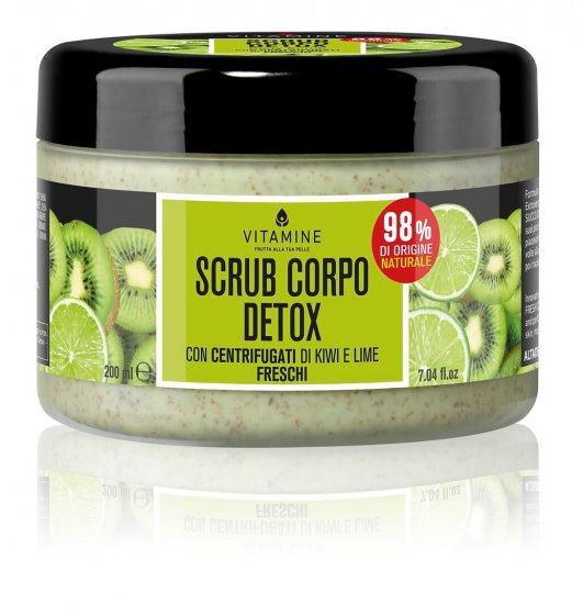 bodyscrub Detox 200 ml vegan groen