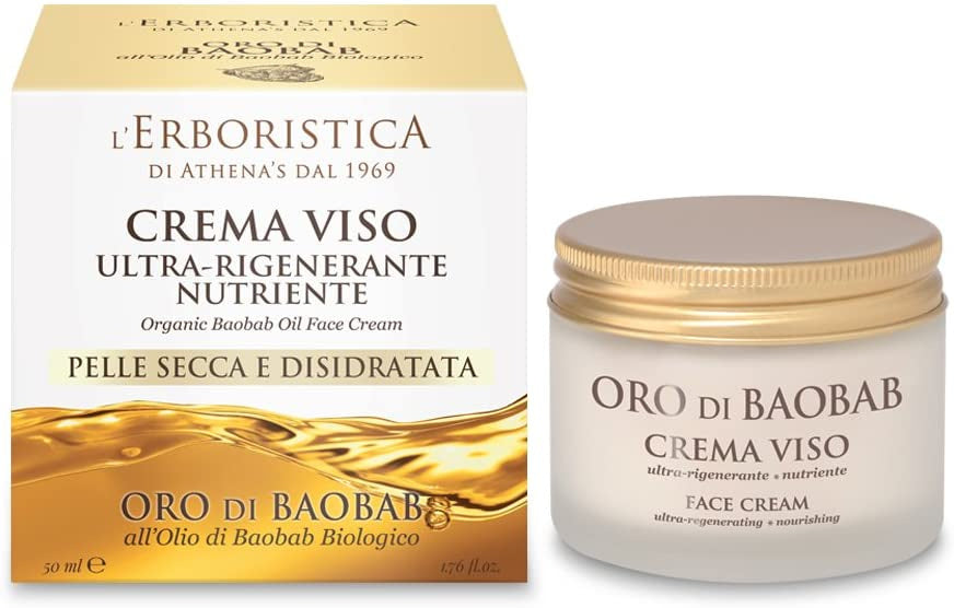 gezichtscrème Gold of Baobab 50 ml vegan wit