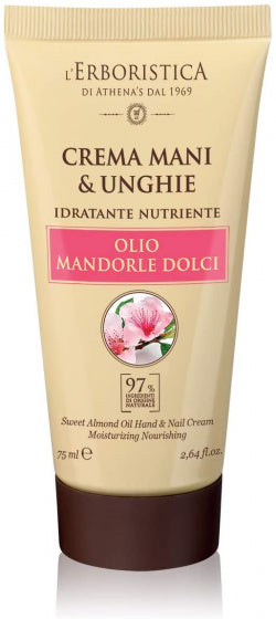 hand- en nagelcrème Almond 75 ml vegan wit