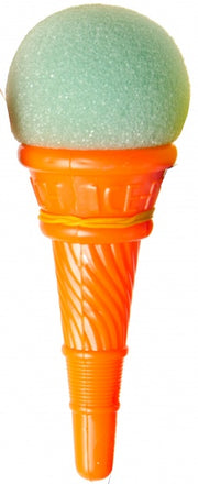 afschietijsco kunststof/foam 12 cm groen/oranje