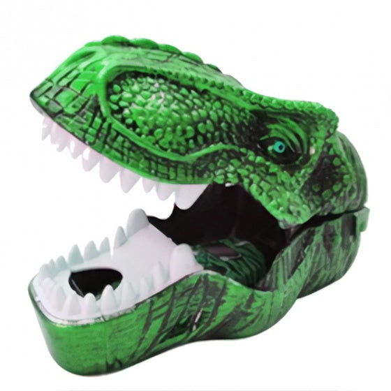 afschietspel dinosaurus 14 cm groen