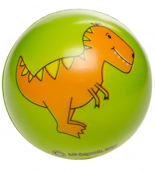 anti-stressbal dinosaurus 6 cm groen
