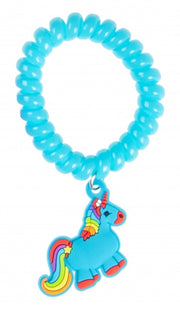 armband eenhoorn 5 cm blauw