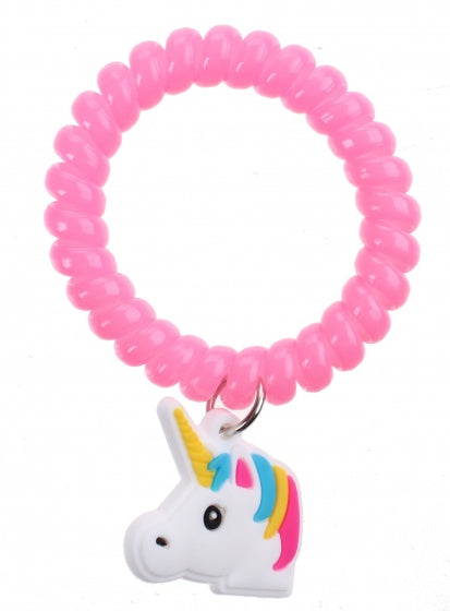 armband eenhoorn roze 5 cm