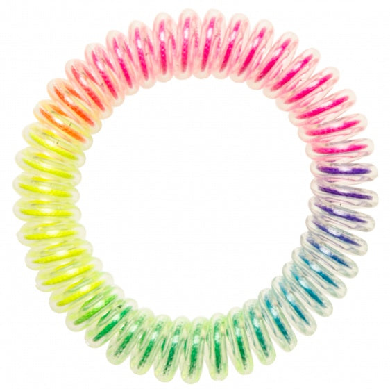 Armband spiraal regenboogkleuren