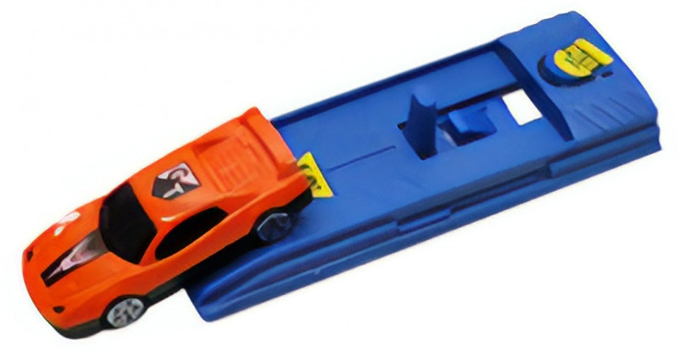 auto met starter blauw/oranje 12