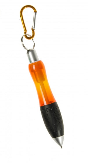 balpen met sleutelhanger oranje 20 cm