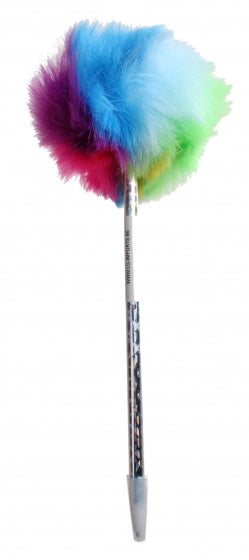 balpen regenboog zilver