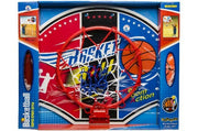 basketbalset 2-delig rood/wit/blauw