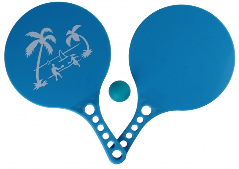 beachball-set Beach Fun 3-delig blauw