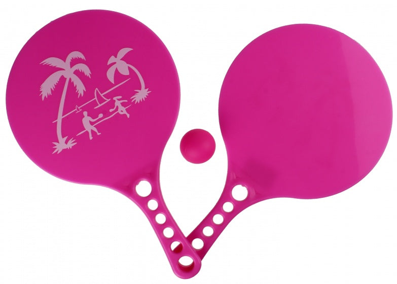beachball-set Beach Fun 3-delig roze