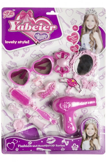 beautycase 10-delig o.a. föhn
