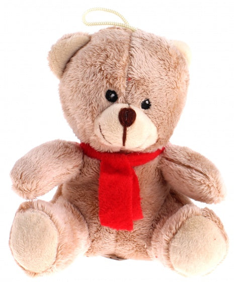 knuffelbeer junior 16 cm pluche beige