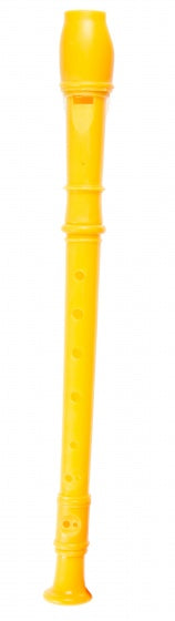 blokfluit geel 30 cm