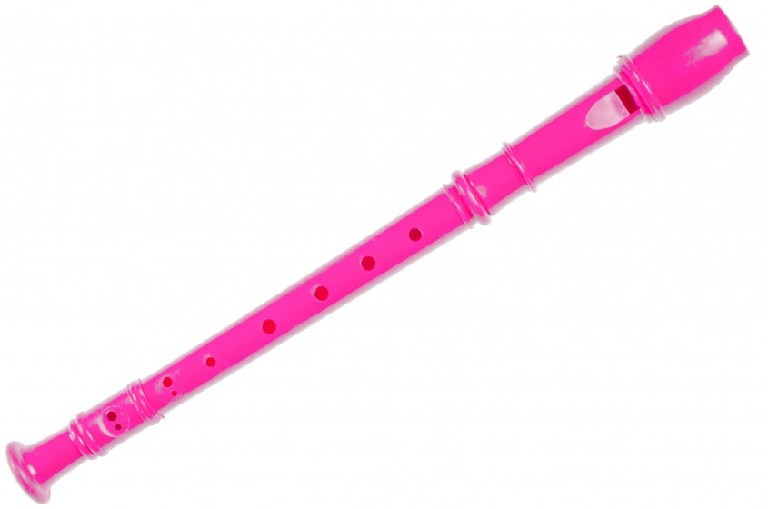 blokfluit lichtroze 30 cm