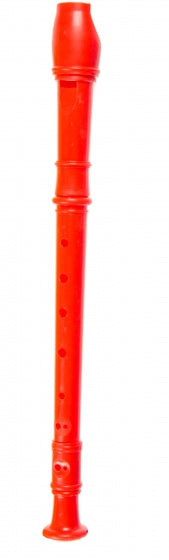 blokfluit rood 30 cm