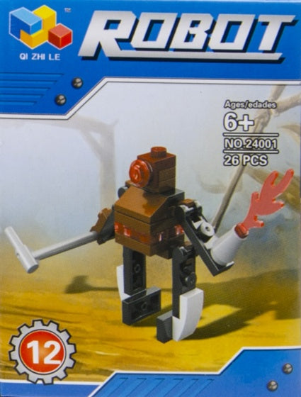bouwset robot 26-delig (24001-12)