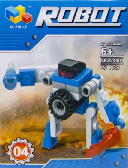 bouwset robot 27-delig (24001-04)