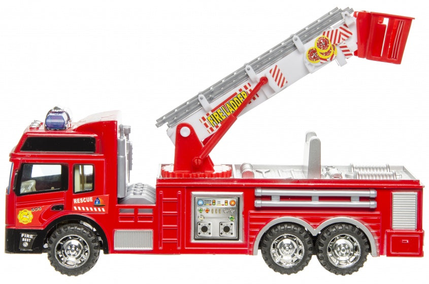 brandweerauto 31 cm rood