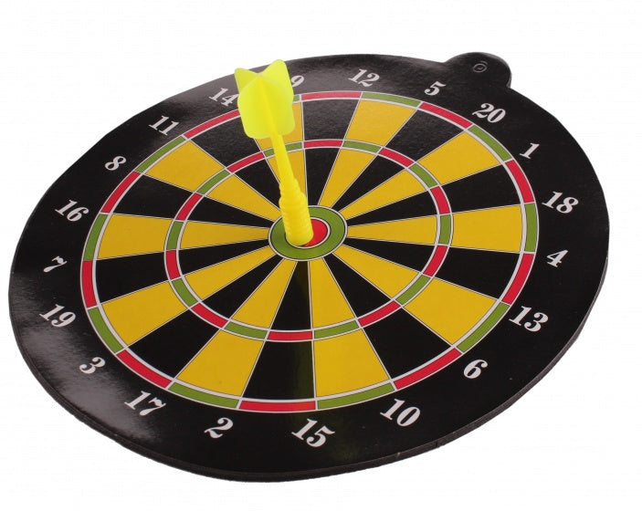dartbord magnetisch geel 20 cm
